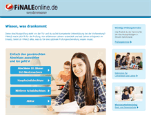 Tablet Screenshot of finaleonline.de